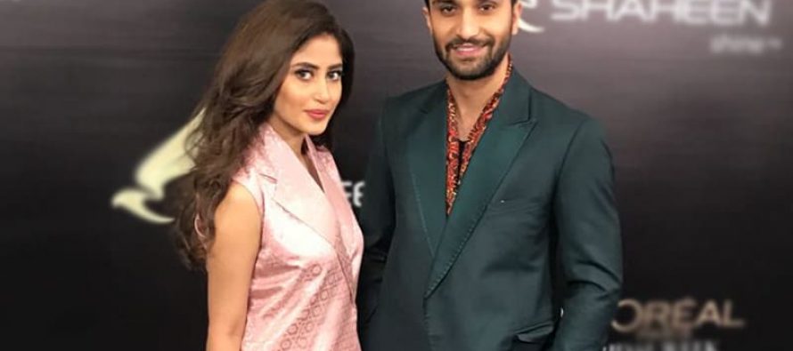 Ahad Raza Mir Gets A Heartwarming Wish From Sajal Aly