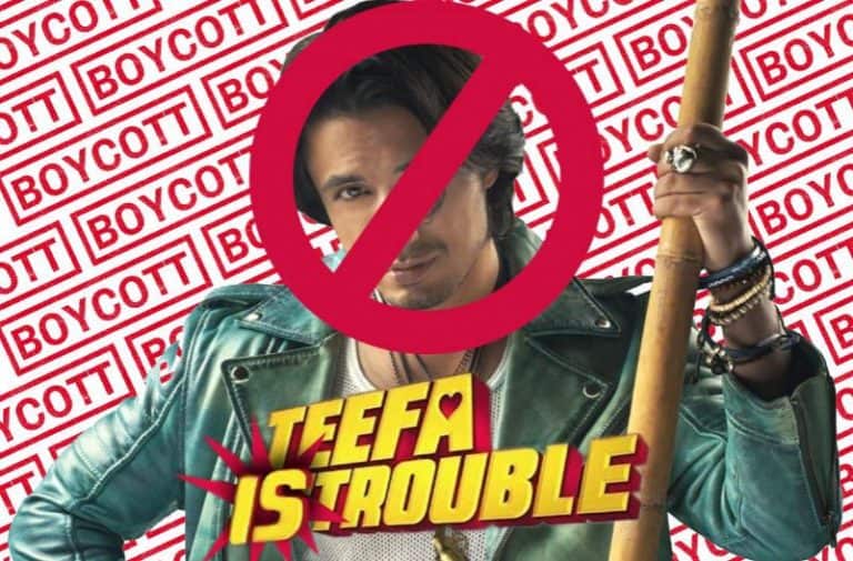 Protest At ‘Teefa In Trouble’ Premiere