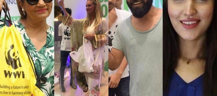 Celebrities Join #BeatPlasticPollution