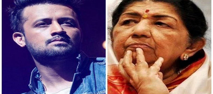Lata Mangeshkar Is Not Happy With Atif Aslam
