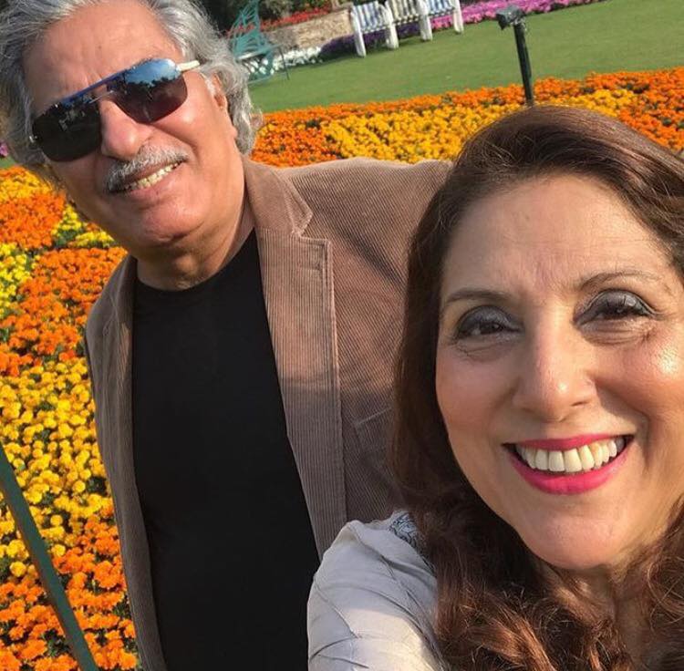 Arts-and-Entertainment-Lovely-Click-Of-Samina-Peerzada-and-Usman-Peerzada-15949