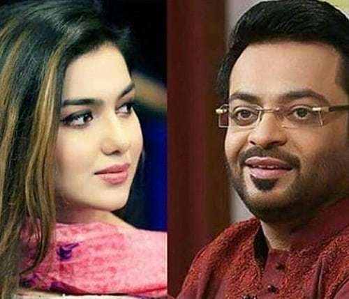 Aamir Liaquat Hussain Shares Pictures With Both Wives!