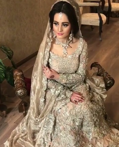 Buy > aiman khan walima dress price > in stock