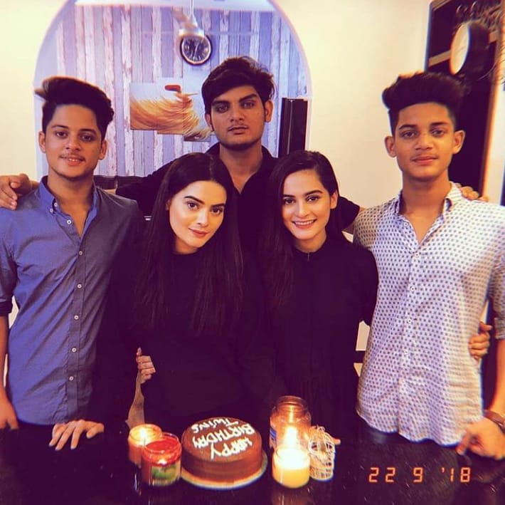 Aiman & Minal Celebrate Their Twin Brothers' Birthday