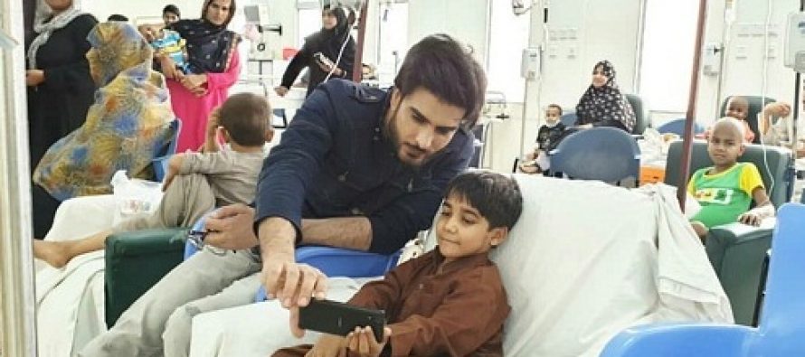 Imran Abbas Spends Time With Cancer Patients
