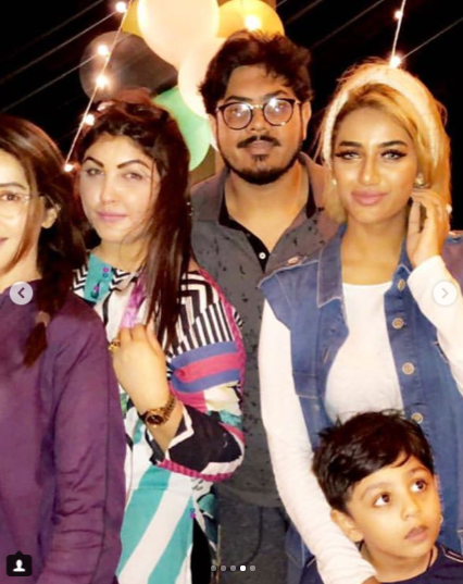 Mathira Celebrates Son Aahil's 3rd Birthday