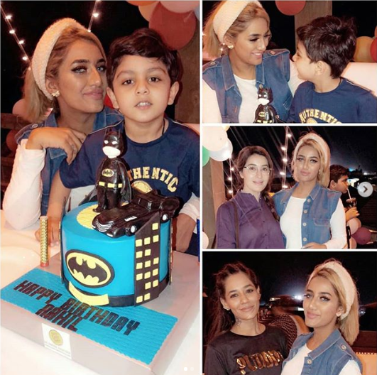 Mathira Celebrates Son Aahil's 3rd Birthday