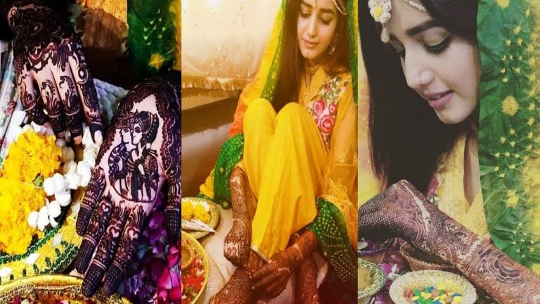 Anum Fayyaz Mehendi Event