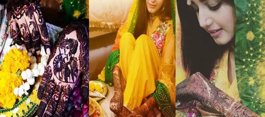Anum Fayyaz Mehendi Event