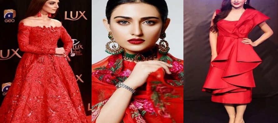 Pakistani Celebrities Slaying In Red