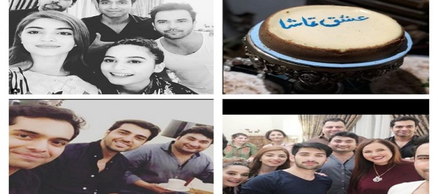 Junaid Khan And Kinza Hashmi Sing At Ishq Tamasha’s Success Party