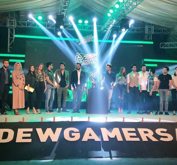 Star Studded Launch Event of Mountain Dew's Gamers Arena