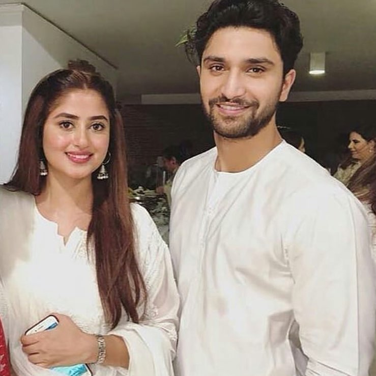 Download Ahad Raza Mir And Sajal Ali Pics After Marriage Pics