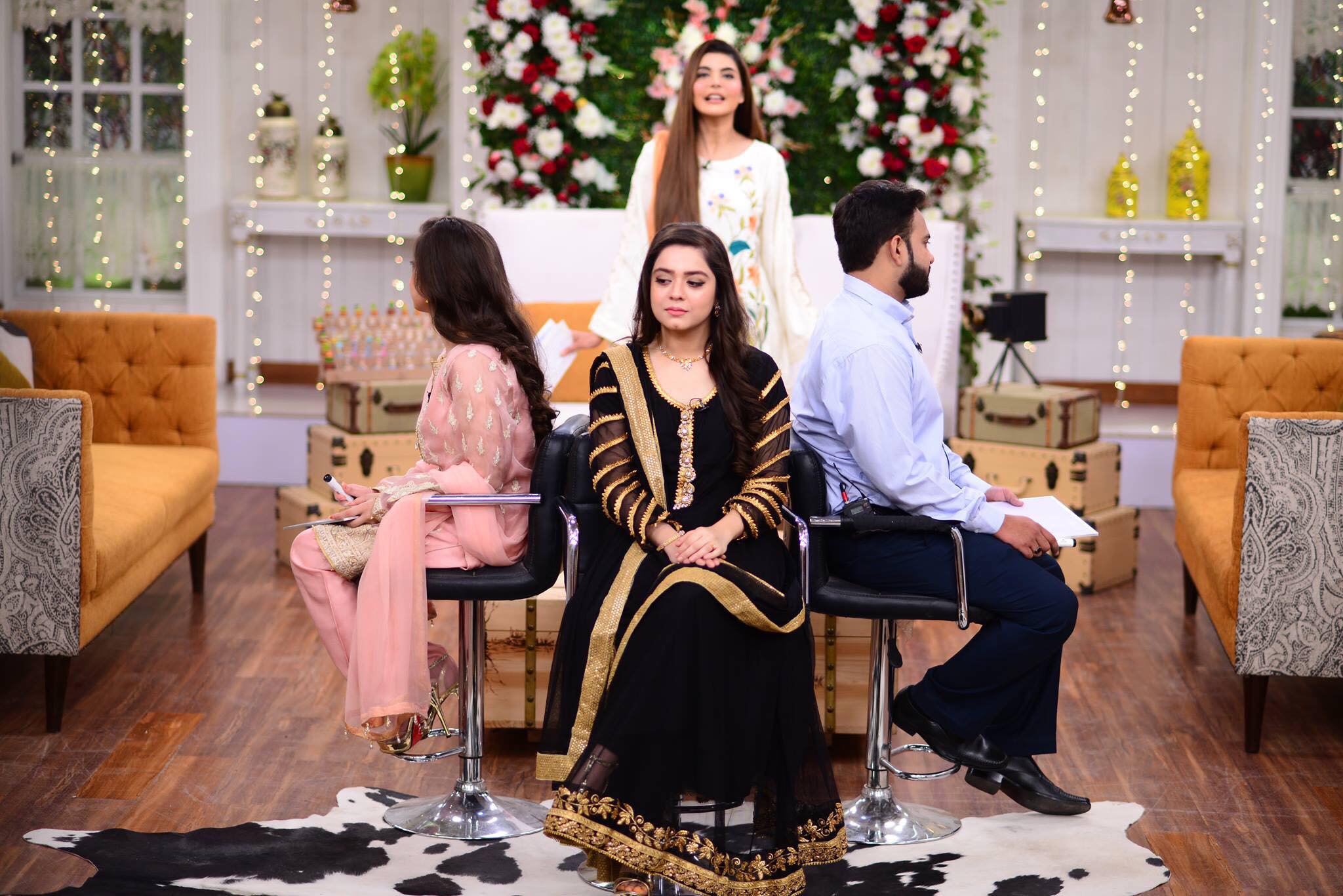 Sarah Razi And Her Husband on Good Morning Pakistan