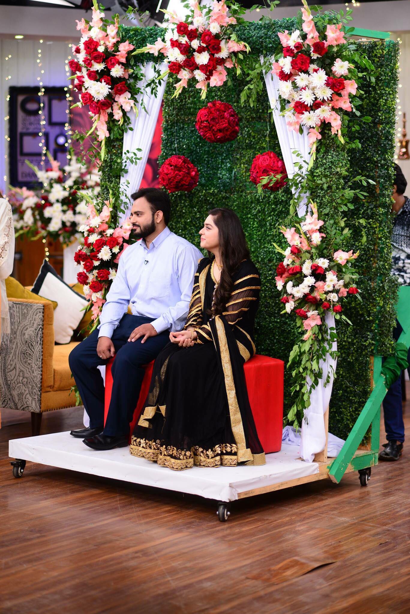 Sarah Razi And Her Husband on Good Morning Pakistan