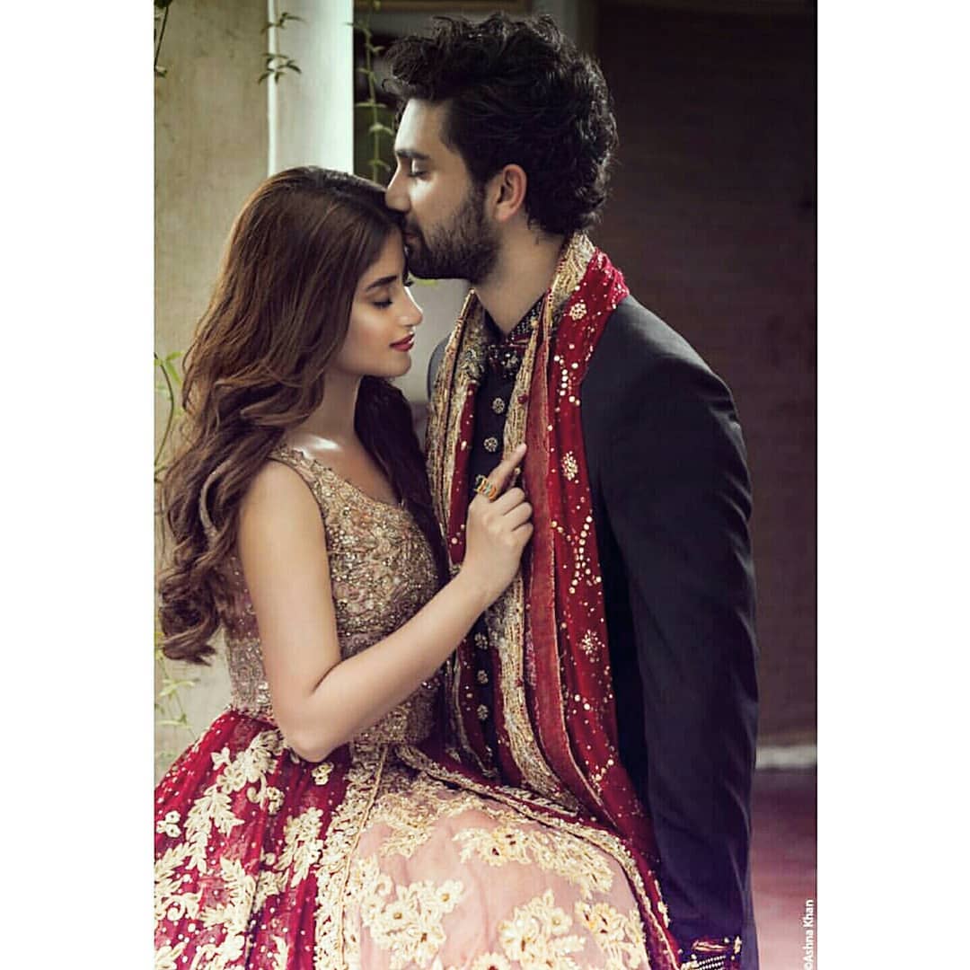 Ahad And Sajal Are Goals In This Bridal Shoot