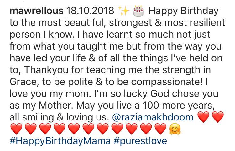 Mawra Hocane Celebrates Her Mother's Birthday