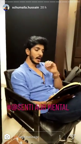 Schumaila Hussain and Mohsin Abbas Haider Working On The Music Of Film"Senti Aur Mental"