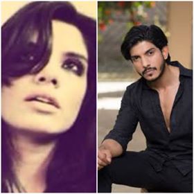 Schumaila Hussain and Mohsin Abbas Haider Working On The Music Of Film"Senti Aur Mental"
