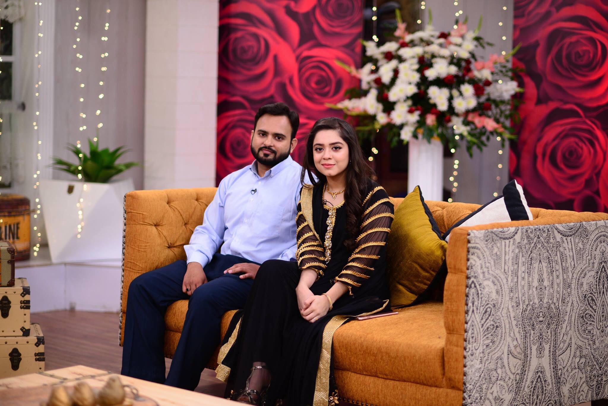 Sarah Razi And Her Husband on Good Morning Pakistan
