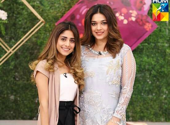 Sanam Jung with Her Sister Anam Jung on Jago Pakistan Jago