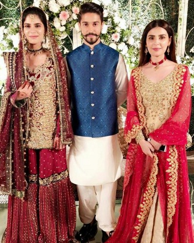 Sadia Ghaffar's Sister's Star-Studded Wedding-Pictures