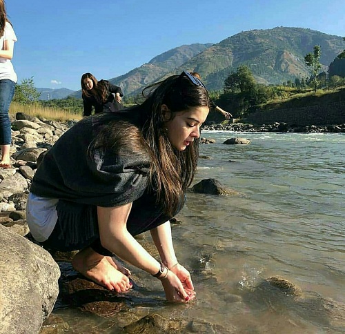 Aiman And Minal In Hunza Balakot Northern Areas of Pakistan - Pictures