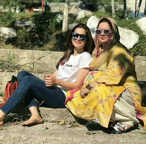 Aiman And Minal In Hunza Balakot Northern Areas of Pakistan - Pictures