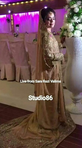 Sara Razi Khan's Walima-Pictures