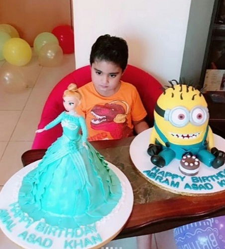 Veena Malik Celebrates Son's Birthday-Pictures