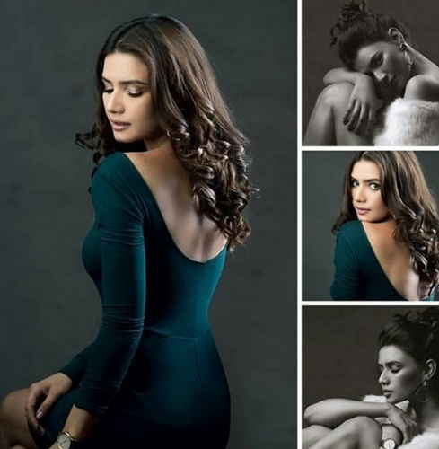 Actress Kiran Haq's Bold Photoshoot