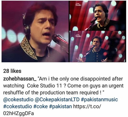 Celebrities Are Not Happy With Coke Studio's Ko Ko Korina