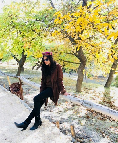 Sanam Baloch Is Enjoying In Gilgit