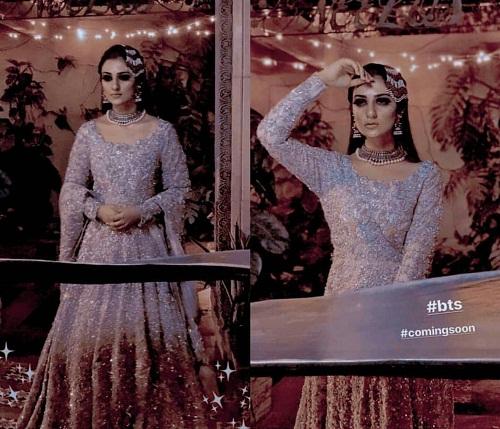 Sara Khan's BTS Shots From A Bridal Shoot