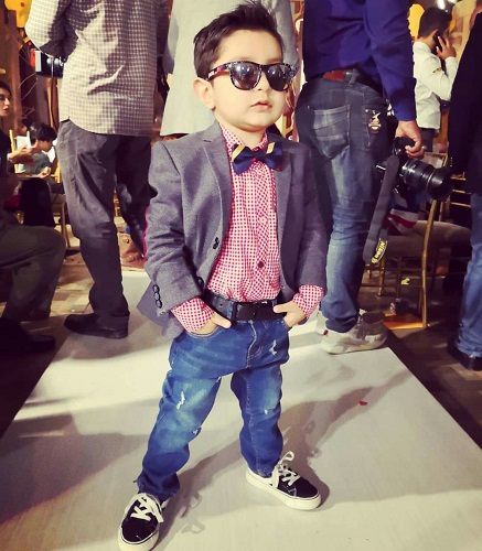 Ahmed Ali Butt's Son Walks The Ramp