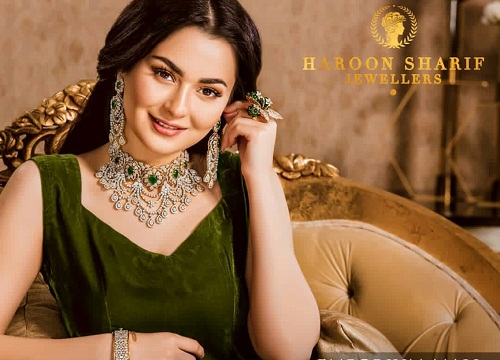 Hania Amir's Shoot For A Jewellery Brand