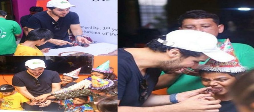 Ahsan Khan Celebrated His Birthday With Special Children
