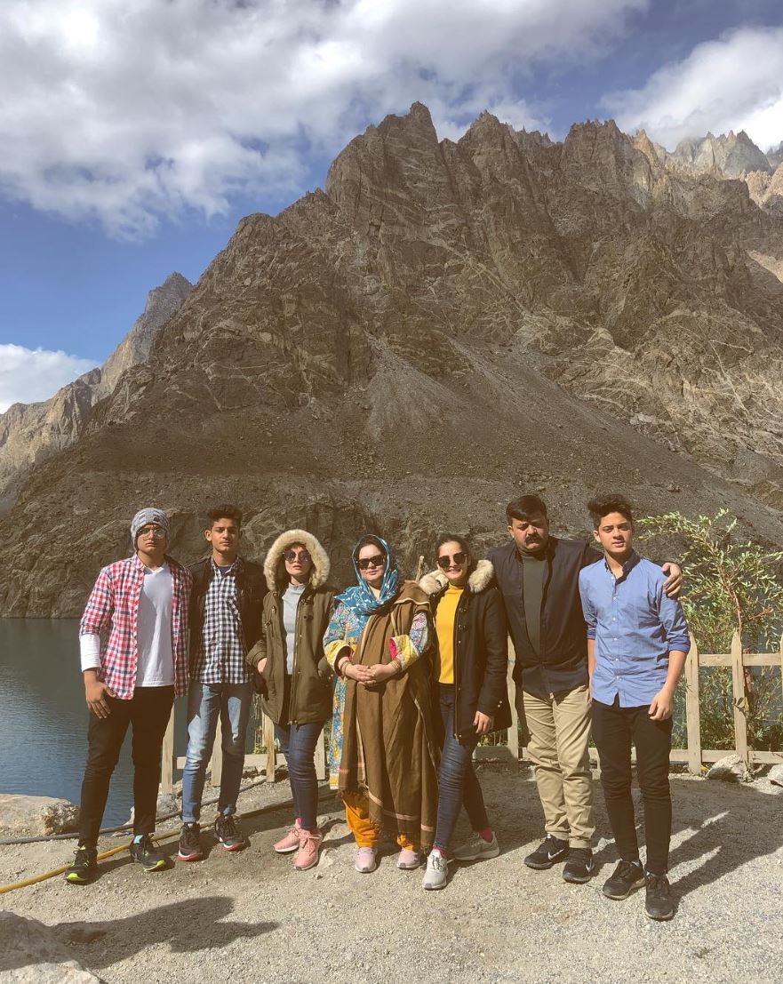 Aiman And Minal In Hunza Balakot Northern Areas of Pakistan - Pictures