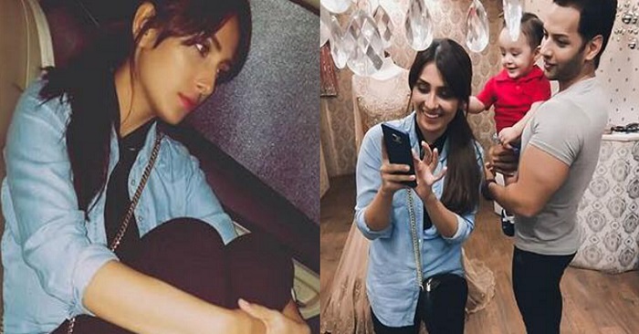 Ayeza Khan Goes Shopping With Her Son
