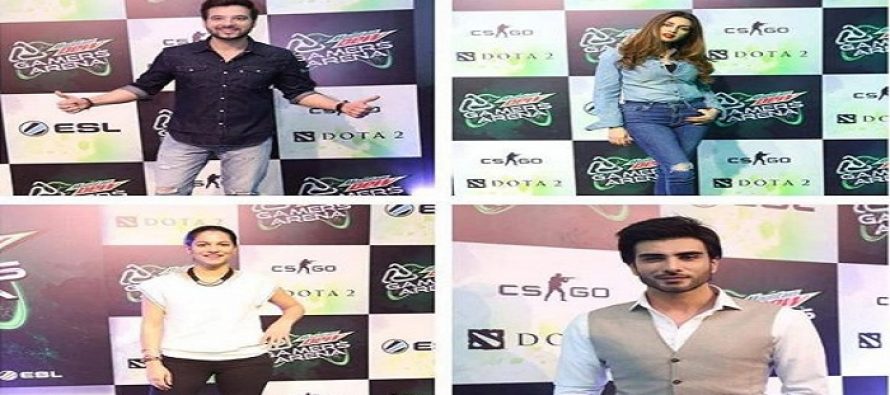 Star Studded Launch Event of Mountain Dew’s Gamers Arena