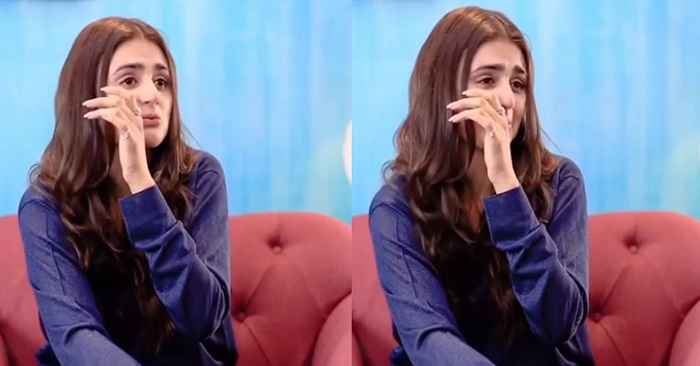 Hira Mani Cries On Samina Peerzada's Show And People Are Not Empathetic This Time