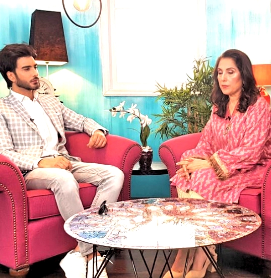 Imran Abbas Gets Emotional During Interview With Samina Peerzada