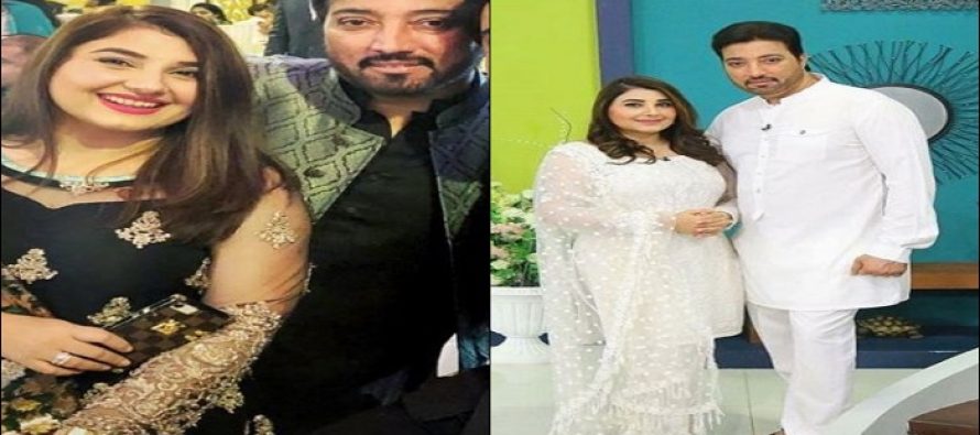 Javeria Saud With Her Husband Looking Stunning In A Wedding