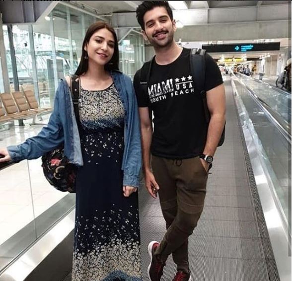 Muneeb Butt Having Fun With Ramsha Khan In Kuala Lumpur