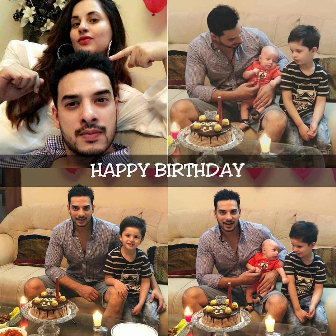 Kanwar Arsalan's Birthday Pictures with his Family