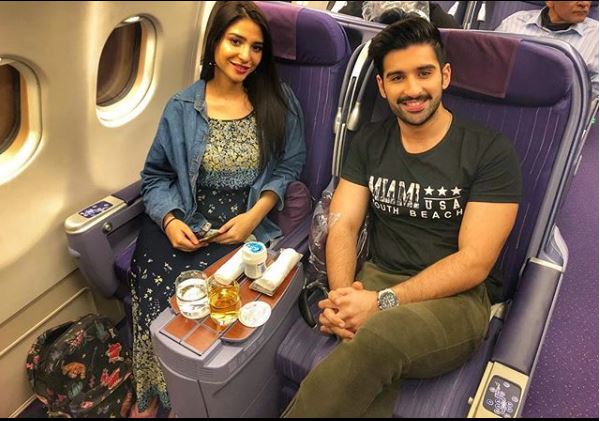 Muneeb Butt Having Fun With Ramsha Khan In Kuala Lumpur