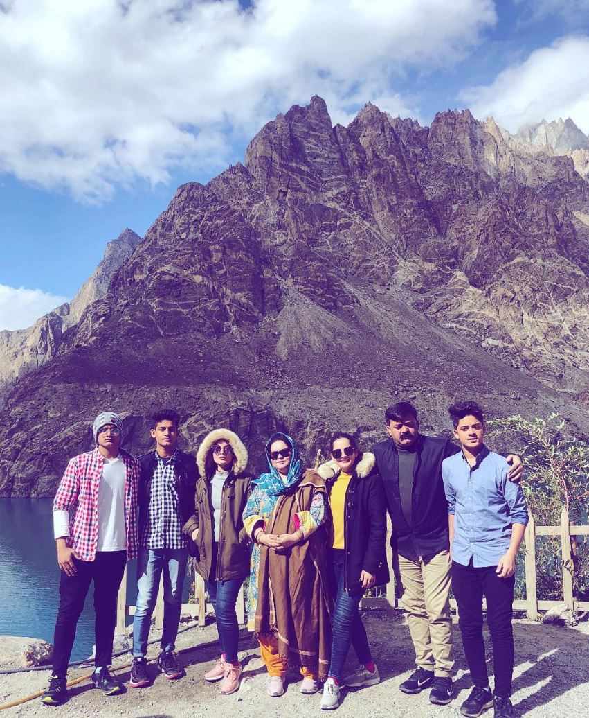 Aiman And Minal In Hunza Balakot Northern Areas of Pakistan - Pictures