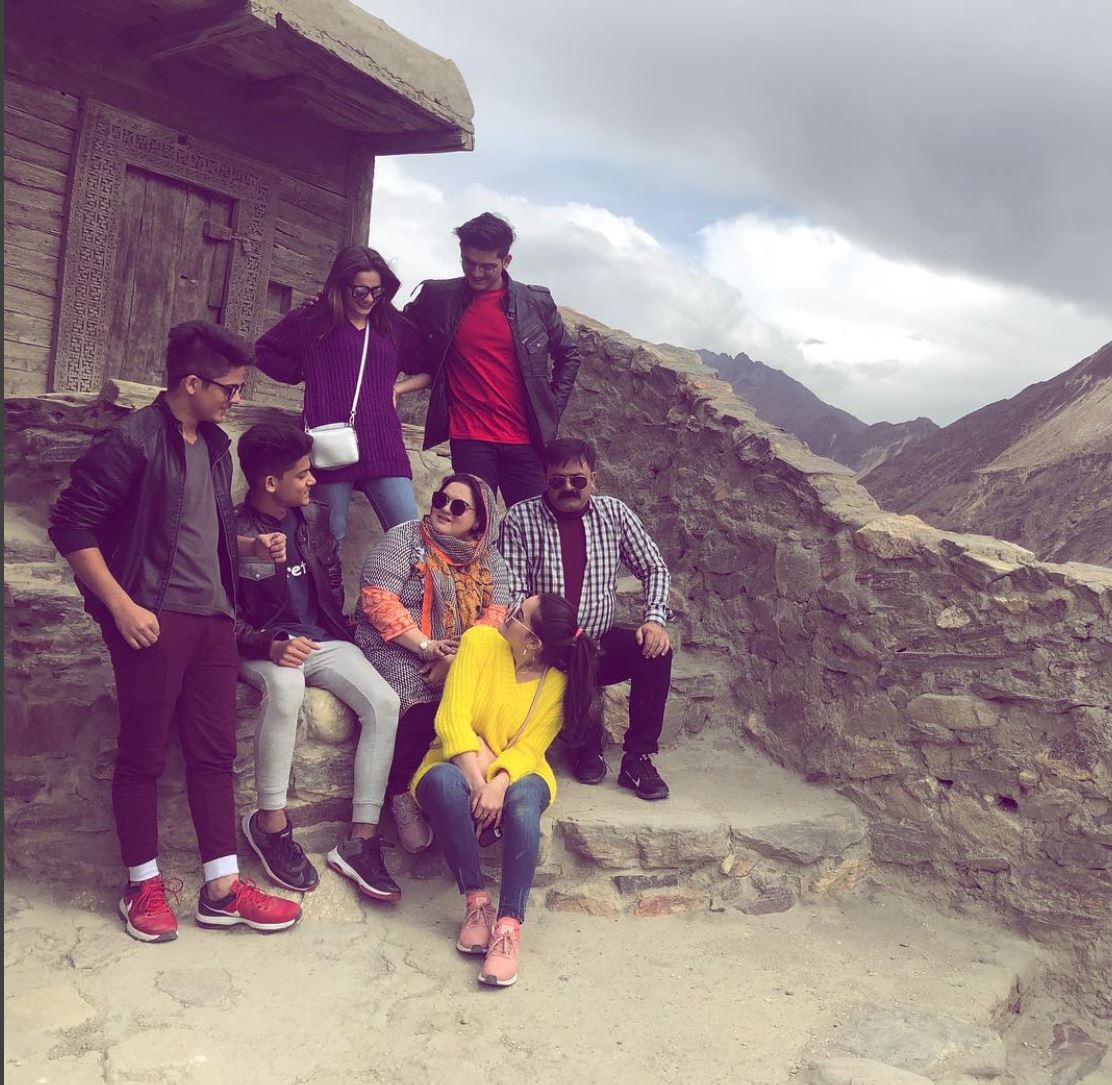 Aiman And Minal In Hunza Balakot Northern Areas of Pakistan - Pictures