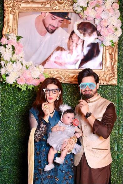 Noman Habib's Latest Pictures With His Wife and Daughter