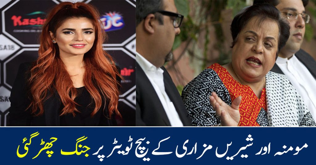 Momina Mustehsan Turns Shireen Mazari's Opinion Into Twitter Feud